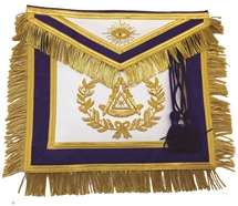 Masonic Grand Master Apron Goldwork Bullion